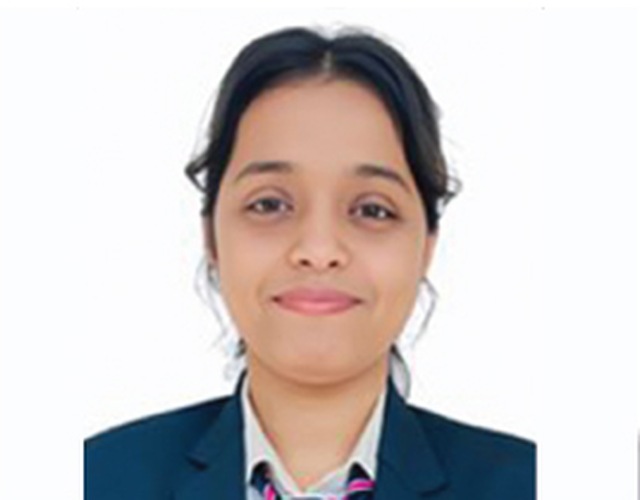 Sakshi Gond placed at RJ Solar with 6 LPA package