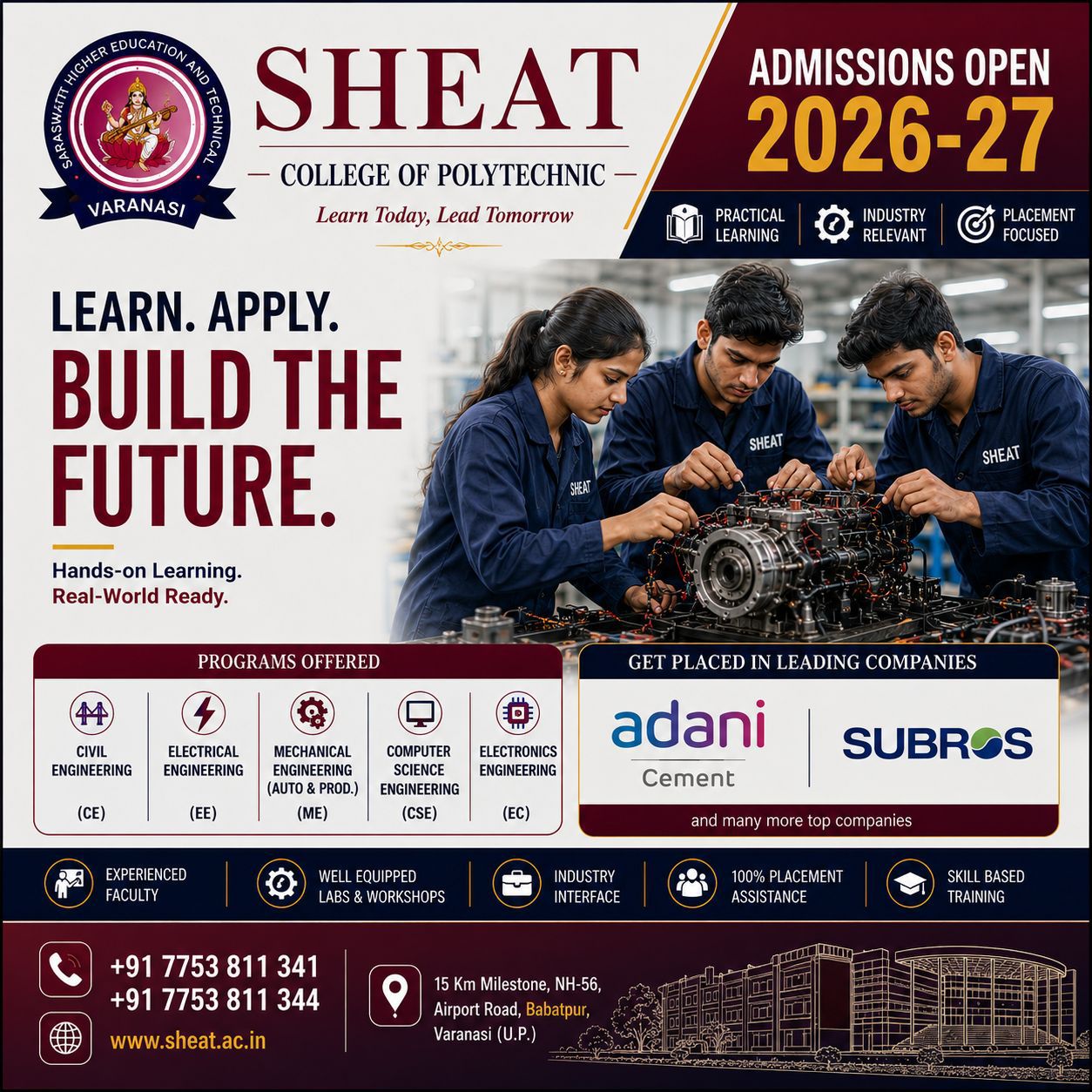 Polytechnic Courses After 12th in Varanasi